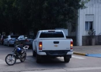 Accidente frente a la Delegación: Un menor resultó herido en Saldungaray