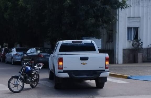 Accidente frente a la Delegación: Un menor resultó herido en Saldungaray