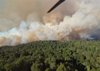 El fuego ya consumió casi 1.500 hectáreas en Bariloche