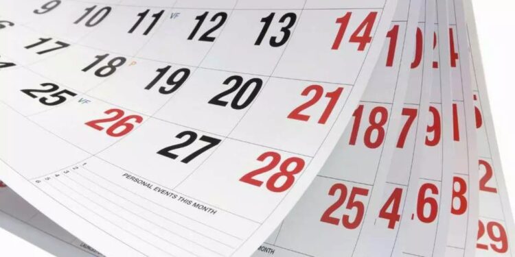 Calendario de feriados 2025: oficiales, puentes y fines de semana largos