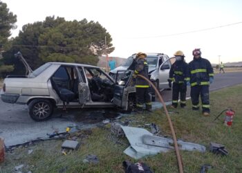 Choque frontal con varios heridos en la ruta 72