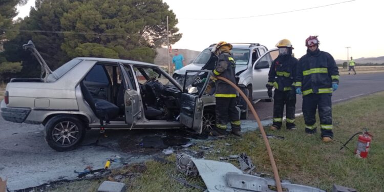 Choque frontal con varios heridos en la ruta 72