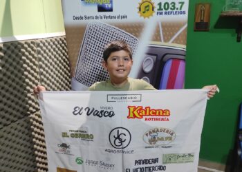 El golfista serrano de 7 años tras un nuevo desafío.