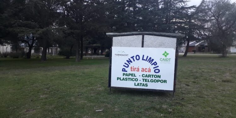 Se reubicó un Punto Limpio en la localidad de Tornquist