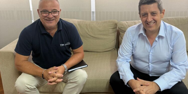 Sergio Bordoni avanzó en la gestión de obras de infraestructura para el distrito