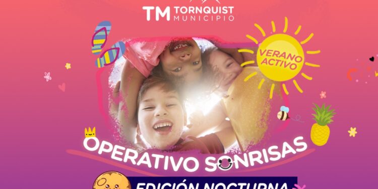 Llega la edición nocturna de ‘Operativo Sonrisas’ al Parque Lineal