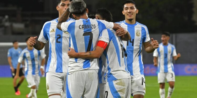 Sudamericano Sub 20: en un partido electizante, la Selección argentina le ganó a Uruguay y avanza al Mundial