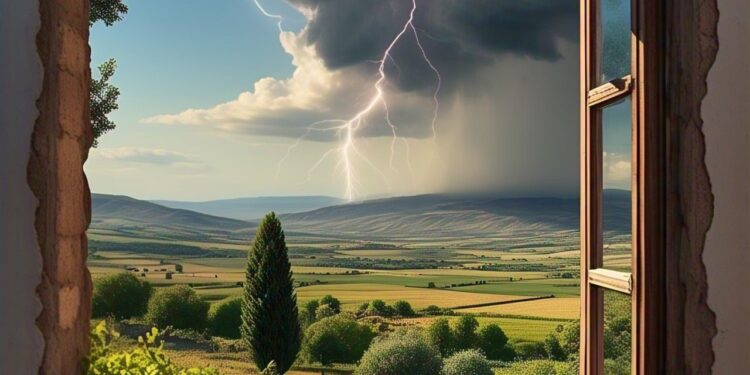Viernes caluroso, inestable y con alerta por tormentas.