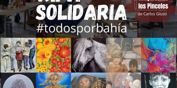 El arte de la comarca se hace solidario.