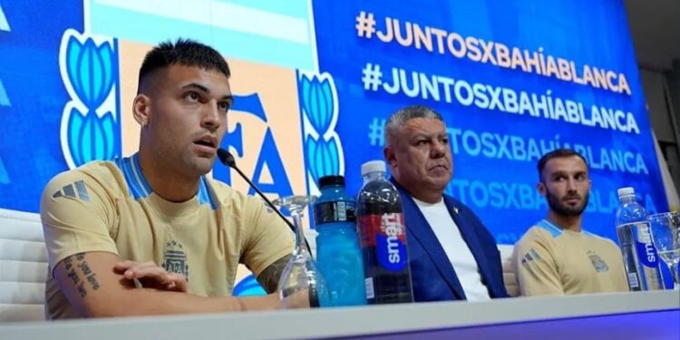 La Selección argentina jugará un amistoso a beneficio de Bahía Blanca