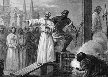 La muerte del último gran templario y la maldición a un rey y a un Papa que se cumplió