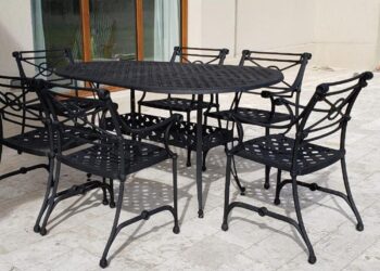 Equipamiento de jardín en aluminio: ventajas frente a otros materiales