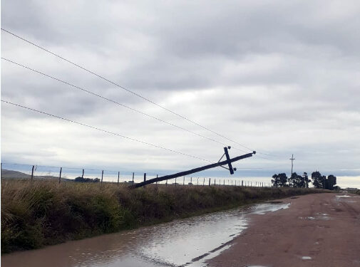 CELT. Informa: Lascano destacó la respuesta del personal ante la contingencia climática