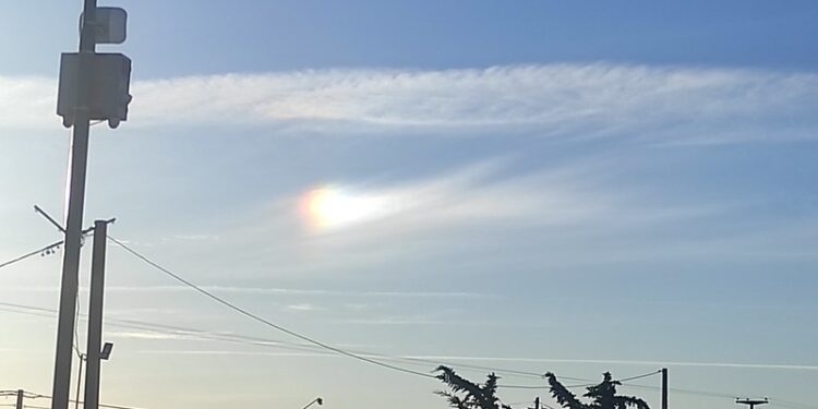 Un fenómeno en el cielo sorprendió a los vecinos de Tornquist.