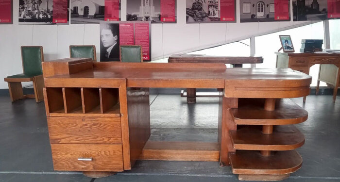 El misterio del escritorio perdido: Una pieza diseñada por Salamone, olvidada en Mar del Plata desde 1997