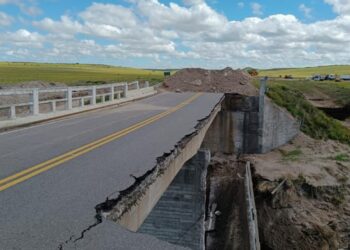 Sigue cortado el tránsito en la Ruta 35 a la altura de km 65