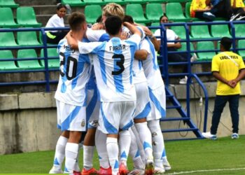Sub 17: Argentina goleó 5-0 a Perú y encaminó su clasificación en el Sudamericano