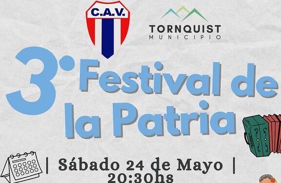 Esté sábado en Sierra se realiza el 3° Festival de la Patria.