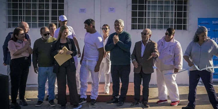 Javier Rodríguez puso en marcha el Frigorífico Municipal en Huanguelén