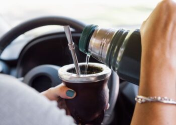 Multas de hasta $420.000: estas son las provincias donde está prohibido tomar mate y fumar al volante