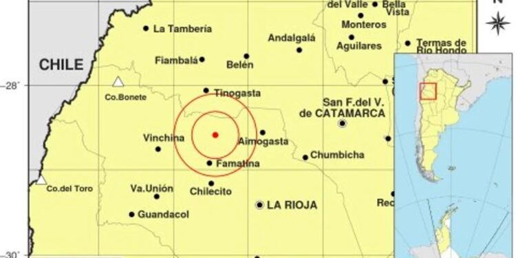 Fuerte temblor en La Rioja: se sintió en otras provincias