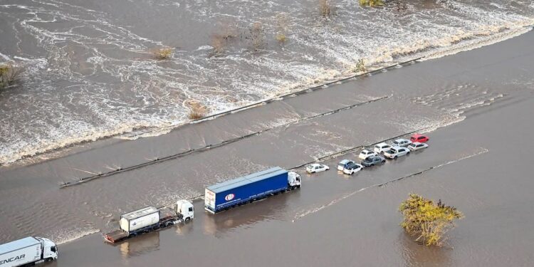 ¿Qué ruta habilitó Vialidad Nacional y, cuáles siguen cortadas tras la inundación?: Pasos alternativos