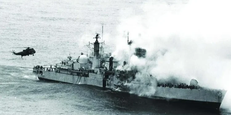 El Sheffield, al fondo del mar: La venganza Argentina al hundimiento del Crucero General Belgrano