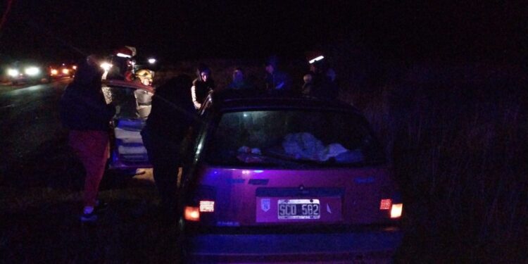 Dos vehículos colisionaron en ruta 76