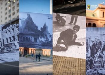 El PJ conmemoró el bombardeo a Plaza de Mayo para asesinar a Perón: “No es una efeméride, es un recordatorio”