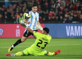 Con Álvarez como figura, la Selección argentina venció a Chile por las Eliminatorias Sudamericanas