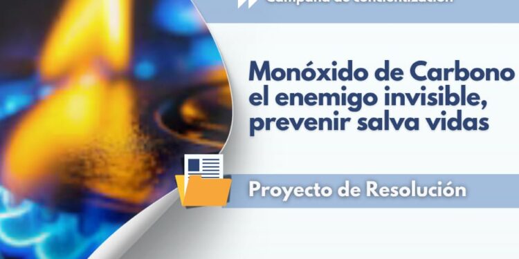 Proyecto de resolución previniendo las intoxicaciones con monóxido de carbono.