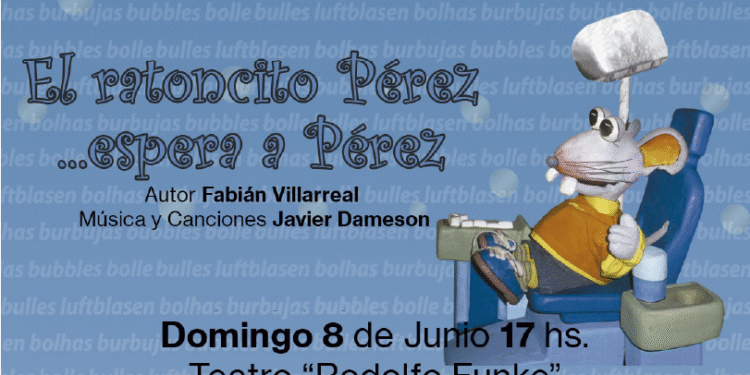 El espectáculo de títeres ‘El Ratoncito Pérez… espera a Pérez’ llega a Tornquist