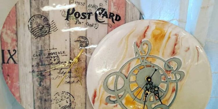 Curso de Porcelanato líquido en Sierra de la Ventana.