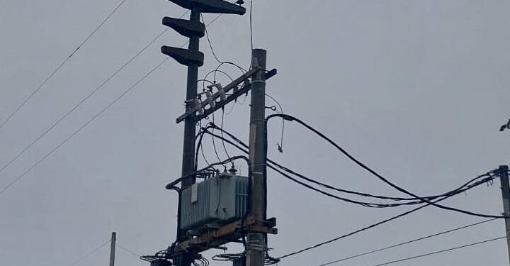 Corte de energía en la ciudad