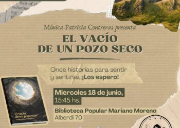 Presentación del libro “El vacío de un pozo seco” de Mónica Patricia Contreras.
