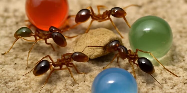 La sorprendente estrategia de cooperación de las hormigas que podría inspirar a la robótica