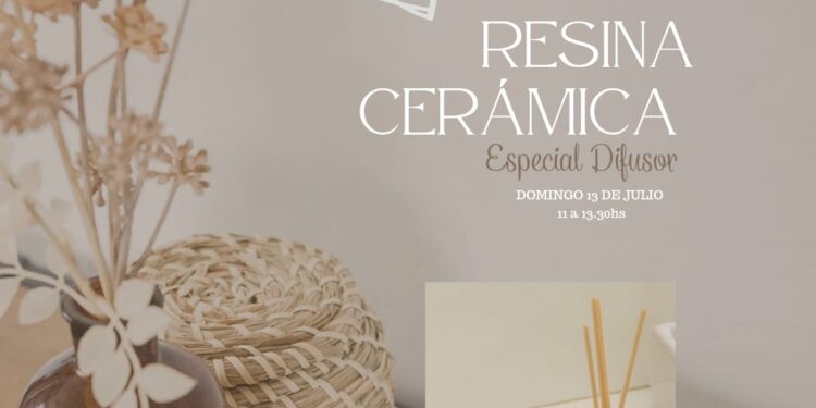 Dos cursos: uno de resina cerámica y otro de resina cristal en Sierra de la Ventana.