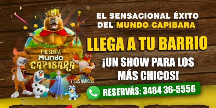 El espectáculo infantil que llega a Tornquist y recorre la región.