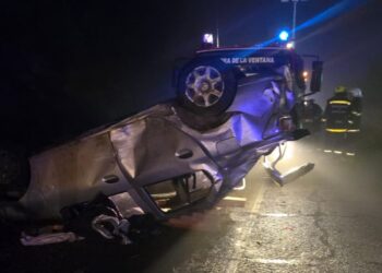 Un hombre perdió la vida en un vuelco en la ruta 76