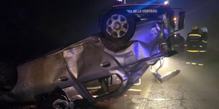 Un hombre perdió la vida en un vuelco en la ruta 76