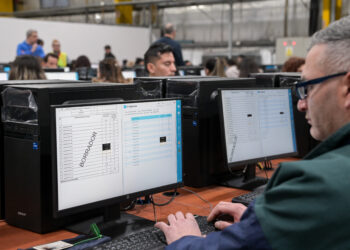 Se realizó una prueba de sistemas para las elecciones del 7 de septiembre.