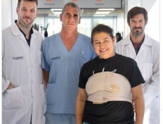 Un mismo día, dos procedimientos y tres servicios de salud pública unidos para salvar a Amalia