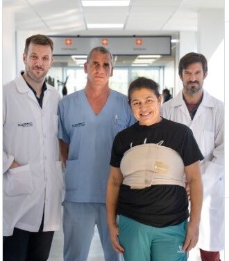 Un mismo día, dos procedimientos y tres servicios de salud pública unidos para salvar a Amalia