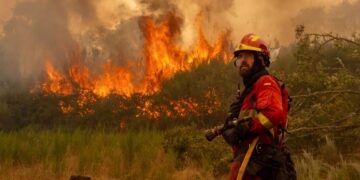 El fuego arrasa León, deja cuatro heridos críticos y miles de evacuados e interrumpe los trenes entre Madrid y Galicia
