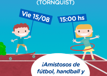 Invitación inauguración del Playón Deportivo de la Plaza Amigos del Barrio Sur