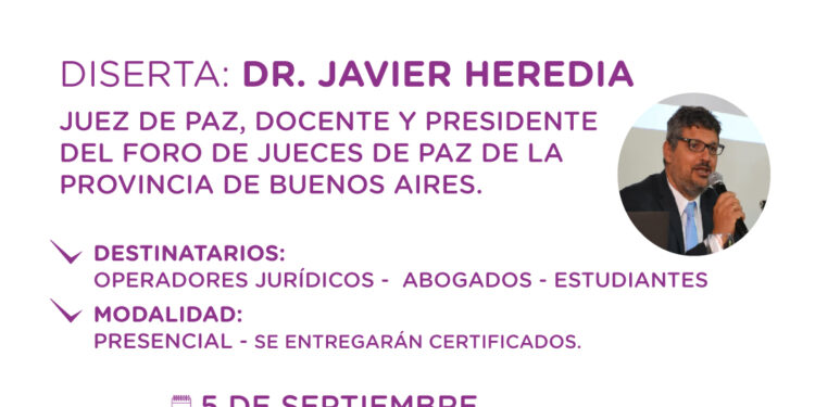 Charla ‘Nuevo proceso de alimentos en la Provincia de Bs As’