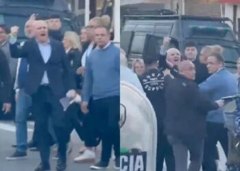 Espert fue abucheado en el acto de Milei 