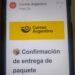 Correo Argentino advierte sobre mensajes fraudulentos que buscan obtener información personal y financiera de los usuarios