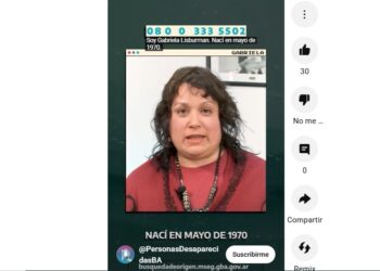 Gabriela Lis Burdman busca reconstruir su historia y necesita de la ayuda de la comunidad