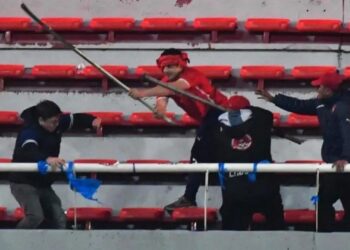 Gravísimos incidentes en el partido de Independiente- Universidad de Chile